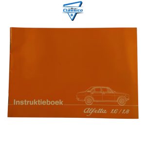 Alfa Romeo Alfetta 1.6 / 1.8 Berlina olandese, 52 pagine
