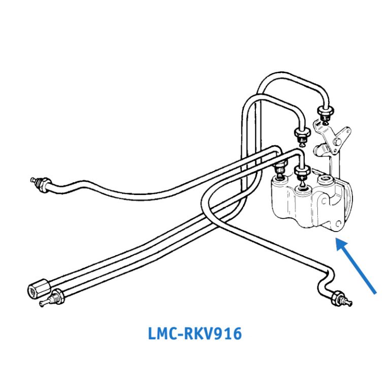 Brake Distrubutor Brake force distributor 916 Phase 1 - La Mosca Classico